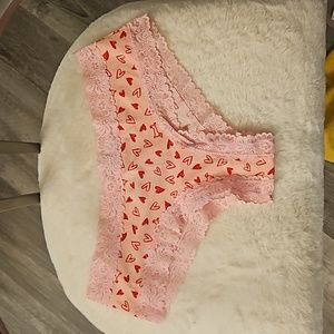 PINK Victoria's Secret Cheeky Panty sz L